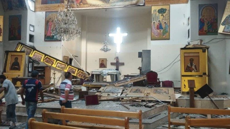 Nhà thờ Chính Thống giáo Hy Lạp ở Damascus bị đánh bom 